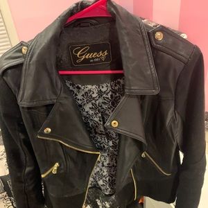 Guess leather jacket
